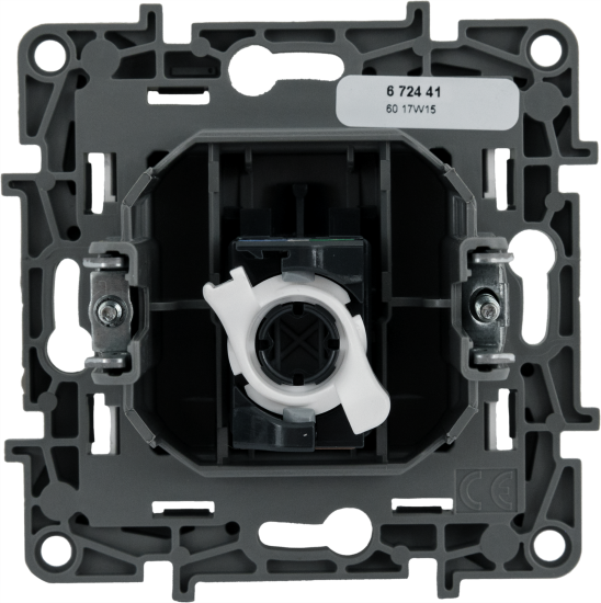 Розетка компьютерная RJ45 категория 5e UTP - Legrand Etika - алюминий