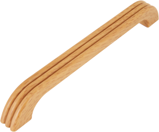 Мебельная ручка-скоба Нейчер 160 мм светлое дерево