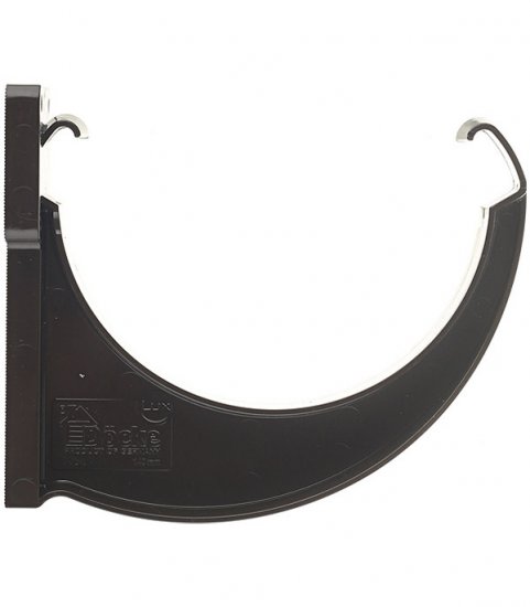 Кронштейн желоба Docke Lux пластиковый d140 мм шоколад RAL 8019