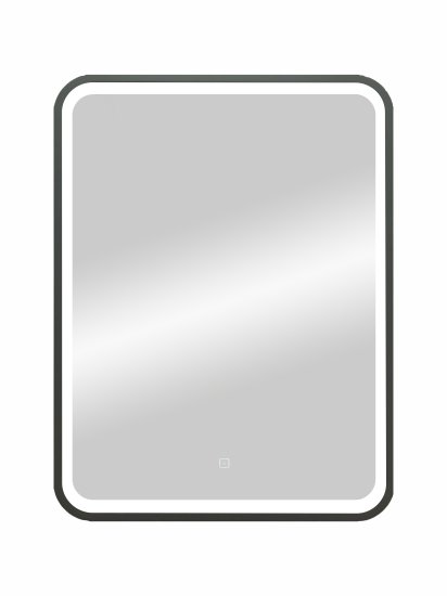 Зеркало с подсветкой Simple Gray LED 60x80 см