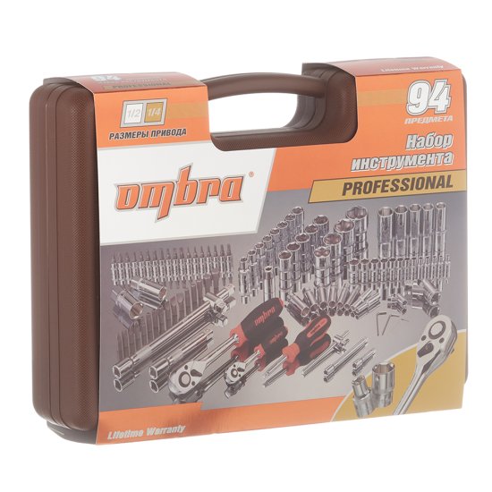 Набор инструментов универсальный Ombra (OMT94S) (94 шт.)
