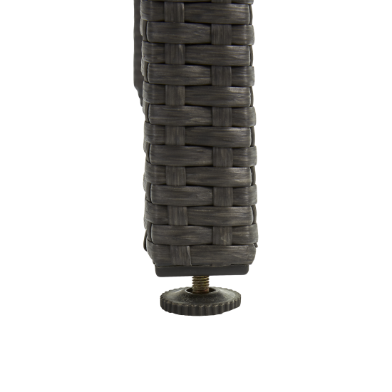 Стол садовый Naterial Noa Fix 90x150x74 см сталь/стекло цвет серый