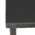 Стол садовый Naterial Noa Fix 90x150x74 см сталь/стекло цвет серый