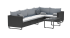 Подлокотник для садовой мебели Naterial Noa Fix 10x62x10 см ротанг серый 2 шт