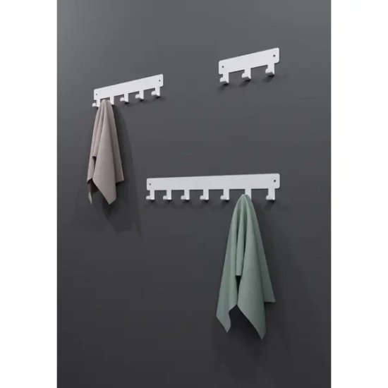 Планка 5 крючков Март Ferro цвет белый