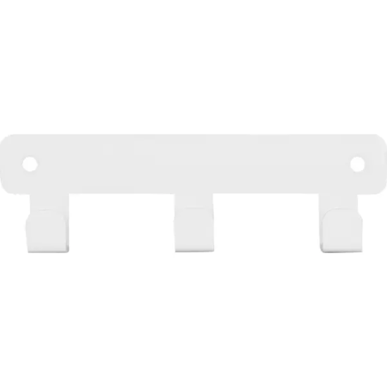 Планка 3 крючка Март Ferro цвет белый