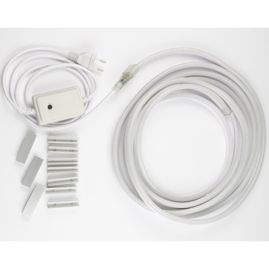 Комплект светодиодной ленты Uniel SMD5050 220В 8 мм 5м 10 Вт/м 80диод/м 100 лм/м IP67 RGB