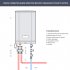 Электрический котел 12 кВт Navien EQB - 12HW 220/380 В одноконтурный настенный