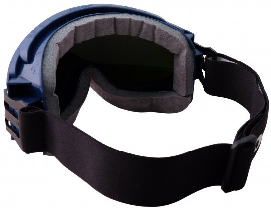 Очки для газосварки закрытые с обтюратором Krafter Panorama 6 PC черные с защитой от запотевания и царапин