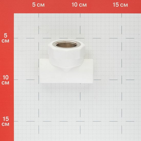 Тройник полипропиленовый Valtec переходный 20 мм х 3/4 ВР(г) х 20 мм (VTp.732.0.02005)