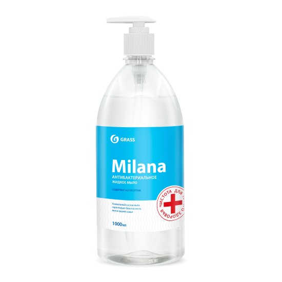 Жидкое мыло Grass Milana антибактериальное 1 кг