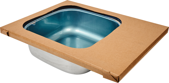 Мойка для кухни врезная с крылом ЕХ-180 65x50 см нержавеющая сталь цвет серебристый