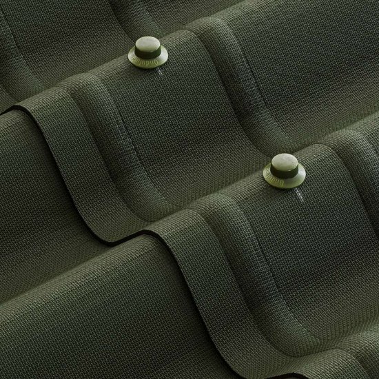 Лист волнистый Ондулин Smart зеленый 1,95х0,95 м 3 мм