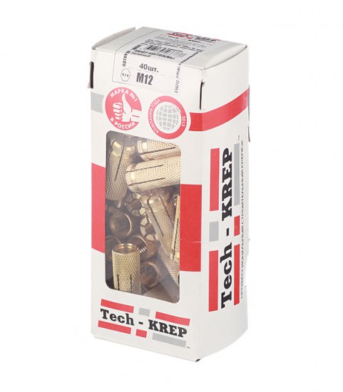 Анкер для бетона 12х50 мм латунный (40 шт.)