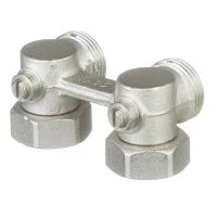 Узел нижнего подключения угловой Simplex Standard Line E1/50 1/2 НР(ш) х 3/4 EK для радиатора (F10013; F10094)