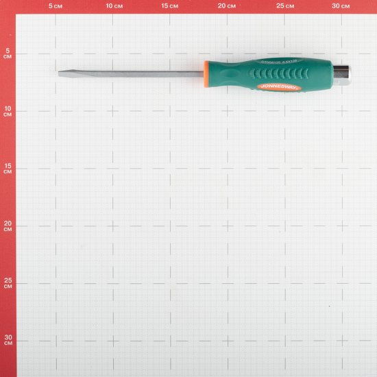 Отвертка плоская SL6,5 125 мм ударная Jonnesway Anti-slip grip (D70S6125)