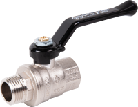 Кран шаровой прямой Bugatti Oregon DN15 PN40 1/2