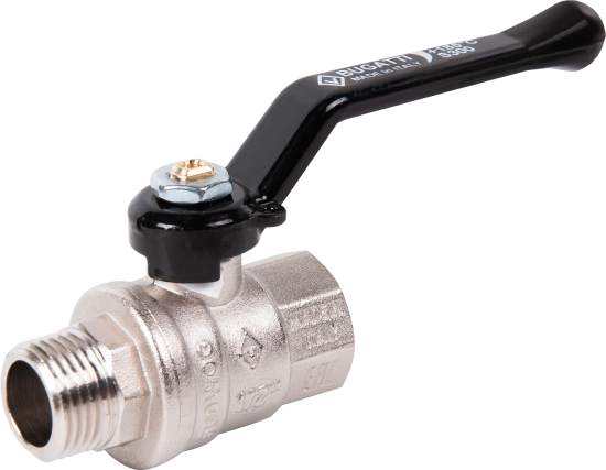 Кран шаровой прямой Bugatti Oregon DN15 PN40 1/2