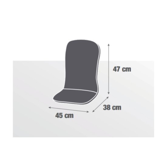 Подушка для садовой мебели Naterial Bigrey 85x45 см полиэстер бежевый