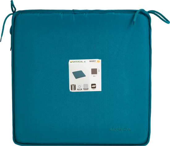 Подушка для стула Naterial Bigrey 40x40 см синий
