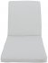 Подушка для шезлонга Naterial Reseat 190x65x5 см жемчужный