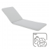 Подушка для шезлонга Naterial Reseat 190x65x5 см жемчужный