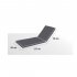 Подушка для шезлонга Naterial Reseat 190x65x5 см жемчужный