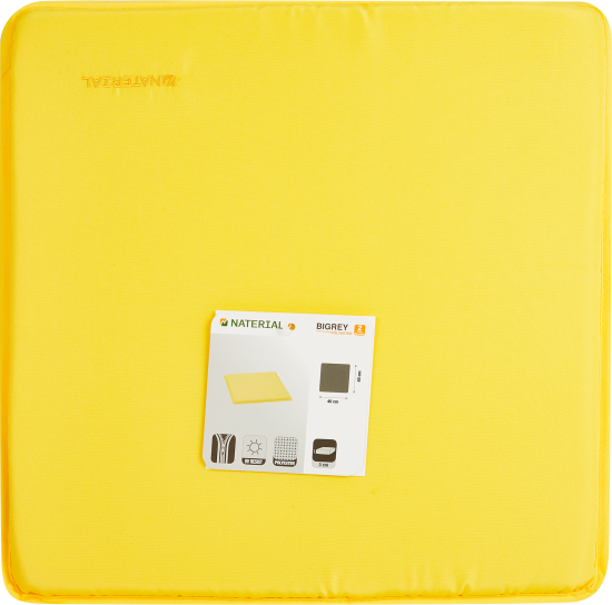Подушка для стула Naterial Bigrey 40x40 см желтый