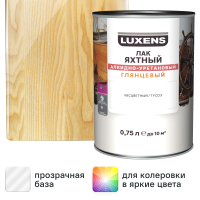 Лак яхтный Luxens глянцевый прозрачный 0.75 л