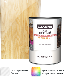 Лак яхтный Luxens глянцевый прозрачный 0.75 л