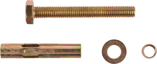 Анкер втулочный 12x80 мм оцинкованный