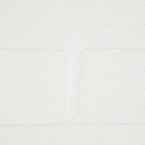 Листовая панель МДФ Кирпич белый 2200x930x6 мм 2.05 м²