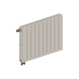 Радиатор биметаллический Rifar Supremo Ventil SVR 500 мм 10 секций 3/4 нижнее правое подключение белый