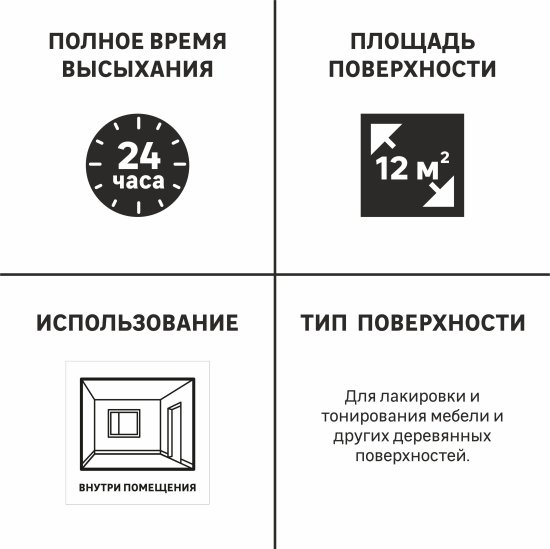 Лак для мебели Luxens алкидный цвет орех глянцевый 0.9 л