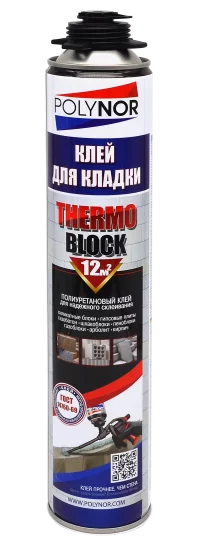 Клей-пена для кладки Polynor Thermo Block 1000 мл