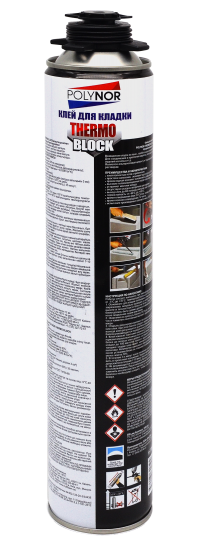 Клей-пена для кладки Polynor Thermo Block 1000 мл