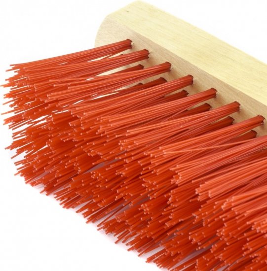 Щетка садовая Сибртех дерево жесткая щетина 50 см без ручки