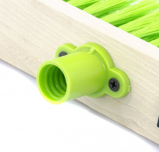 Щетка садовая дерево 28 см без ручки