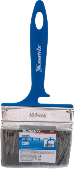 Кисть флейцевая Matrix «Водные краски» 100 мм
