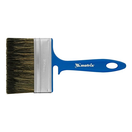 Кисть плоская для водных красок 100 мм Matrix синтетическая щетина