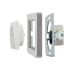 Рамка для розеток и выключателей Systeme Electric W59 Deco 1 пост, цвет платина