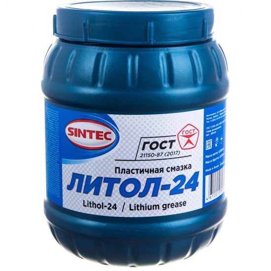 Смазка Sintec Литол 24 Sintec