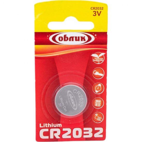 Литиевая батарейка Облик cR2032