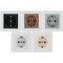 Рамка для розеток и выключателей Systeme Electric W59 Deco 2 поста, цвет белый