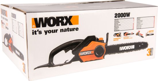 Электропила Worx WP311E 2000 Вт шина 40 см