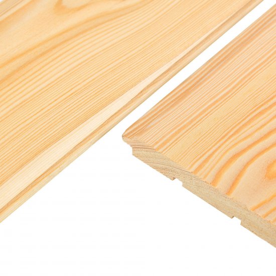 Вагонка штиль лиственница оптима 14x97x2000 мм