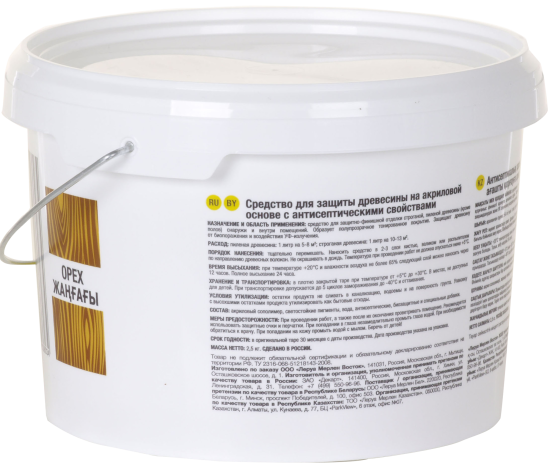 Антисептик матовый орех 2.5 л