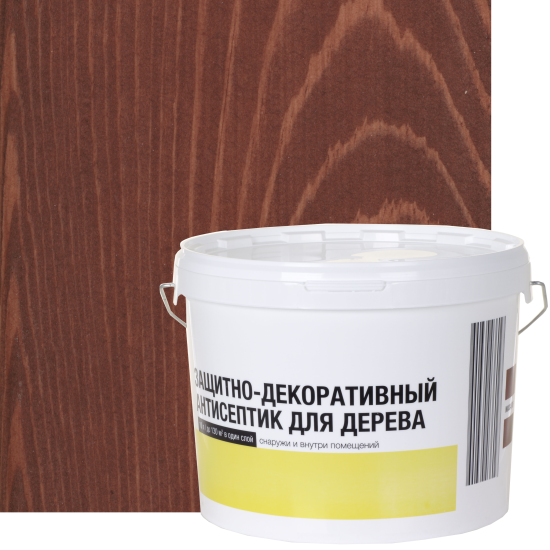 Антисептик матовый махагон 10 л