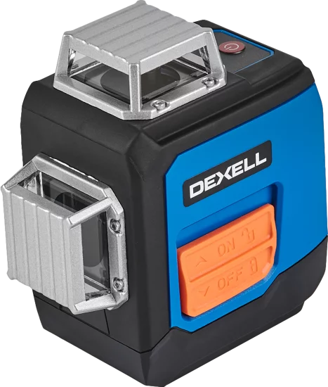 Уровень лазерный Dexell NL360 зеленый луч, штатив, 20 м