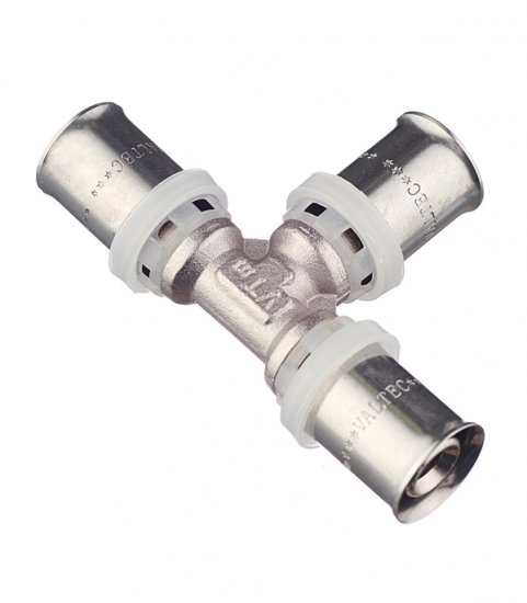 Тройник VALTEC (VTm.231.N.161616) 16(пресс) х 16(пресс) х 16(пресс)